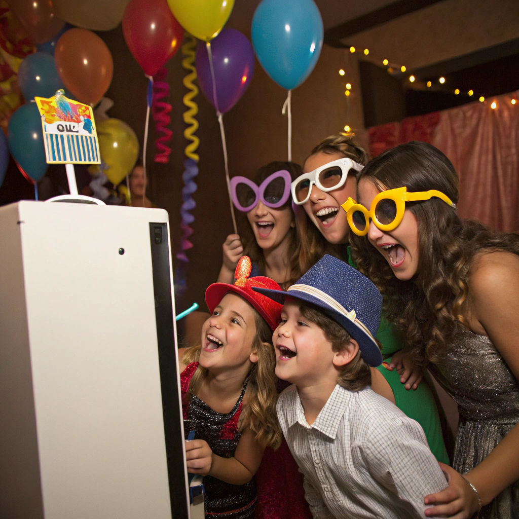 Celebración de cumpleaños con nuestro espejo mágico