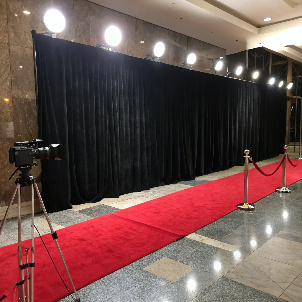 Photocall elegante diseñado para una gala especial